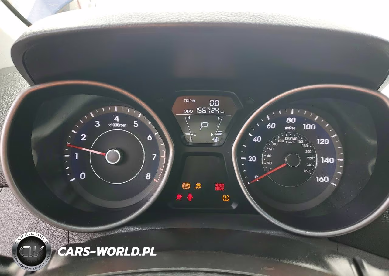 2013 Hyundai Elantra Gls VIN:5NPDH4AE4DH244612 - 9
