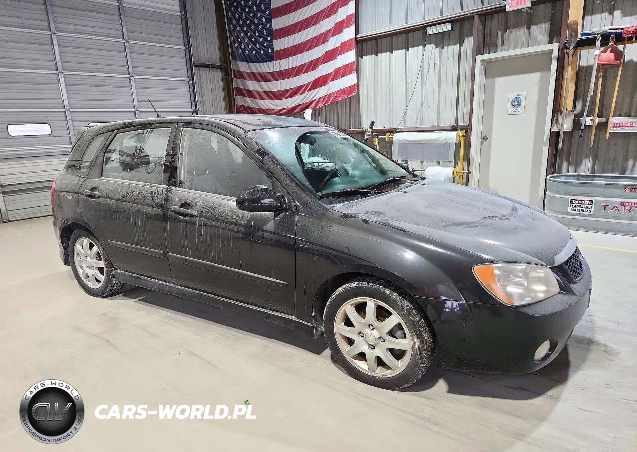 2006 Kia Spectra Spectra5 VIN:KNAFE161X65263090 - 4