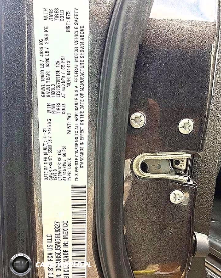 2021 Ram 2500 Tradesman VIN:3C6UR5CJ5MG609327 - 15