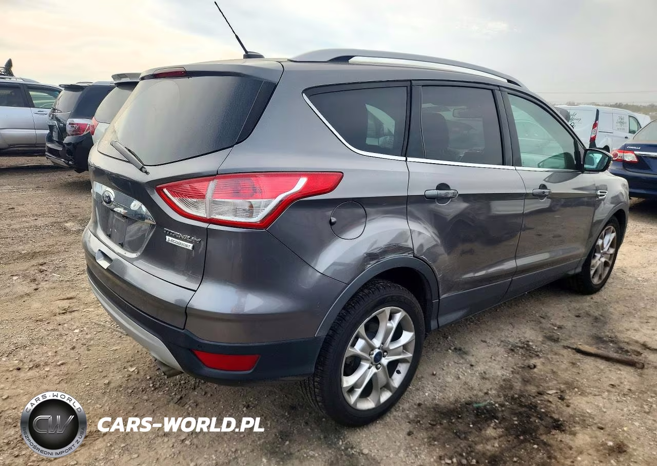 2014 Ford Escape Titanium VIN:1FMCU0JX0EUC36284 - 3