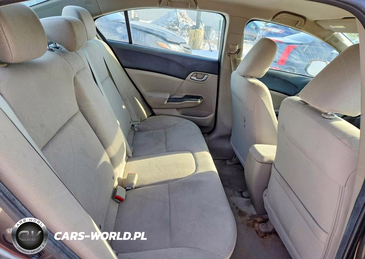 2012 Honda Civic Lx VIN:19XFB2F5XCE089249 - 10