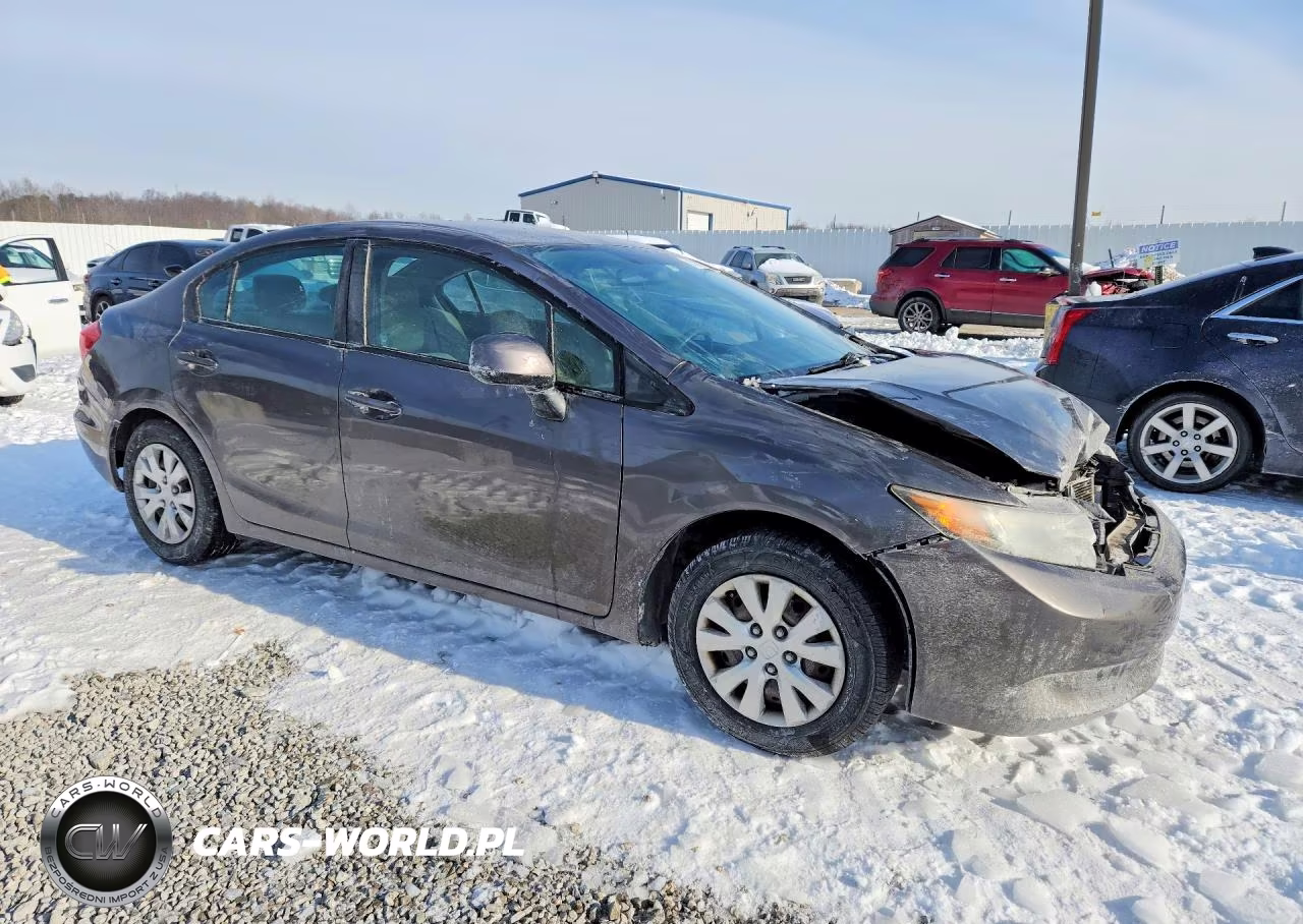 2012 Honda Civic Lx VIN:19XFB2F5XCE089249 - 4
