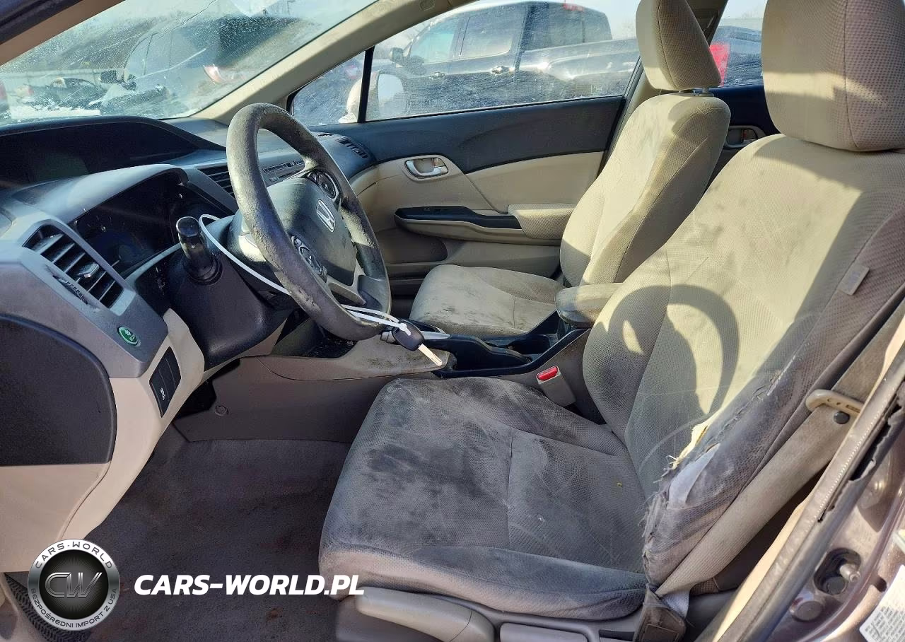 2012 Honda Civic Lx VIN:19XFB2F5XCE089249 - 7