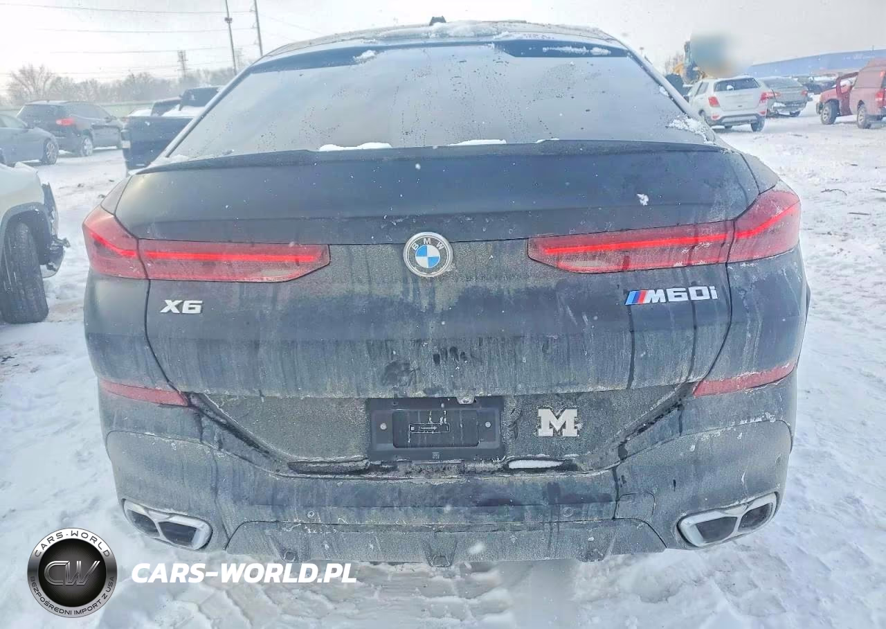 2024 BMW X6 M60I VIN:5UX43EX06R9U05511 - 6
