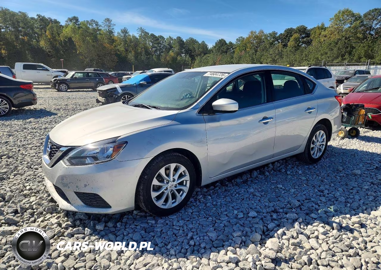 2019 Nissan Sentra Sv VIN:3N1AB7AP2KY310293 - 1
