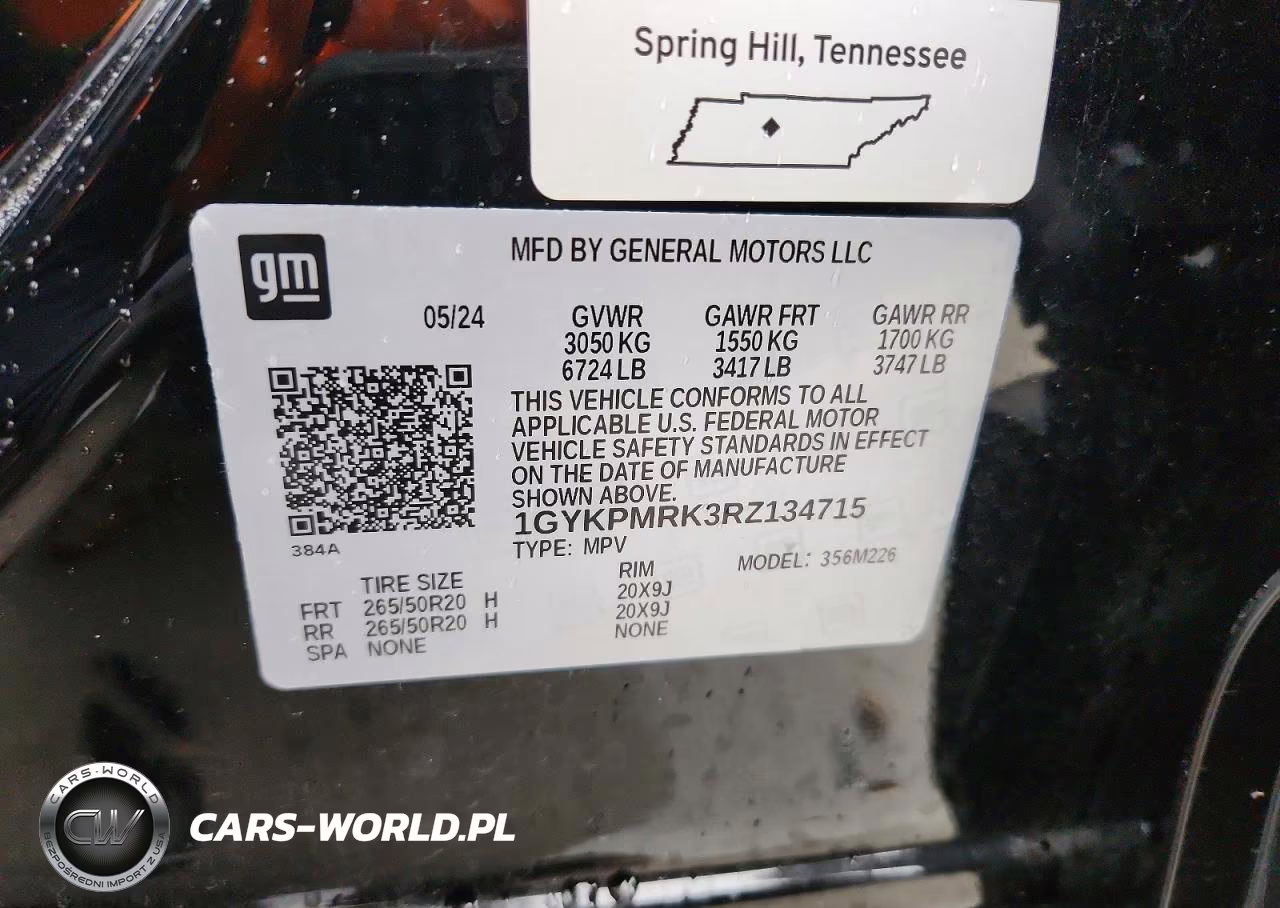 2024 Cadillac Lyriq Tech VIN:1GYKPMRK3RZ134715 - 14