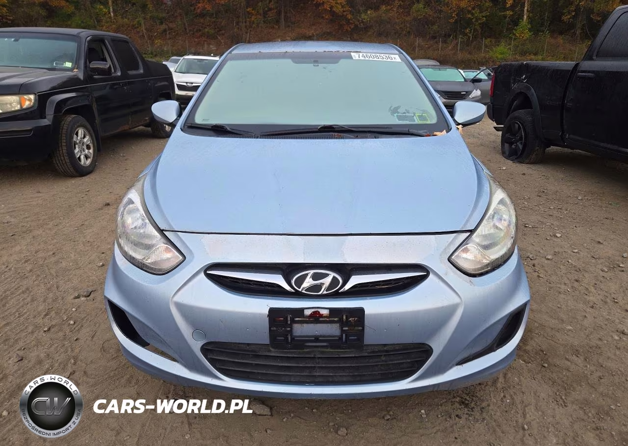 2012 Hyundai Accent Gls VIN:KMHCT4AE2CU158337 - 5