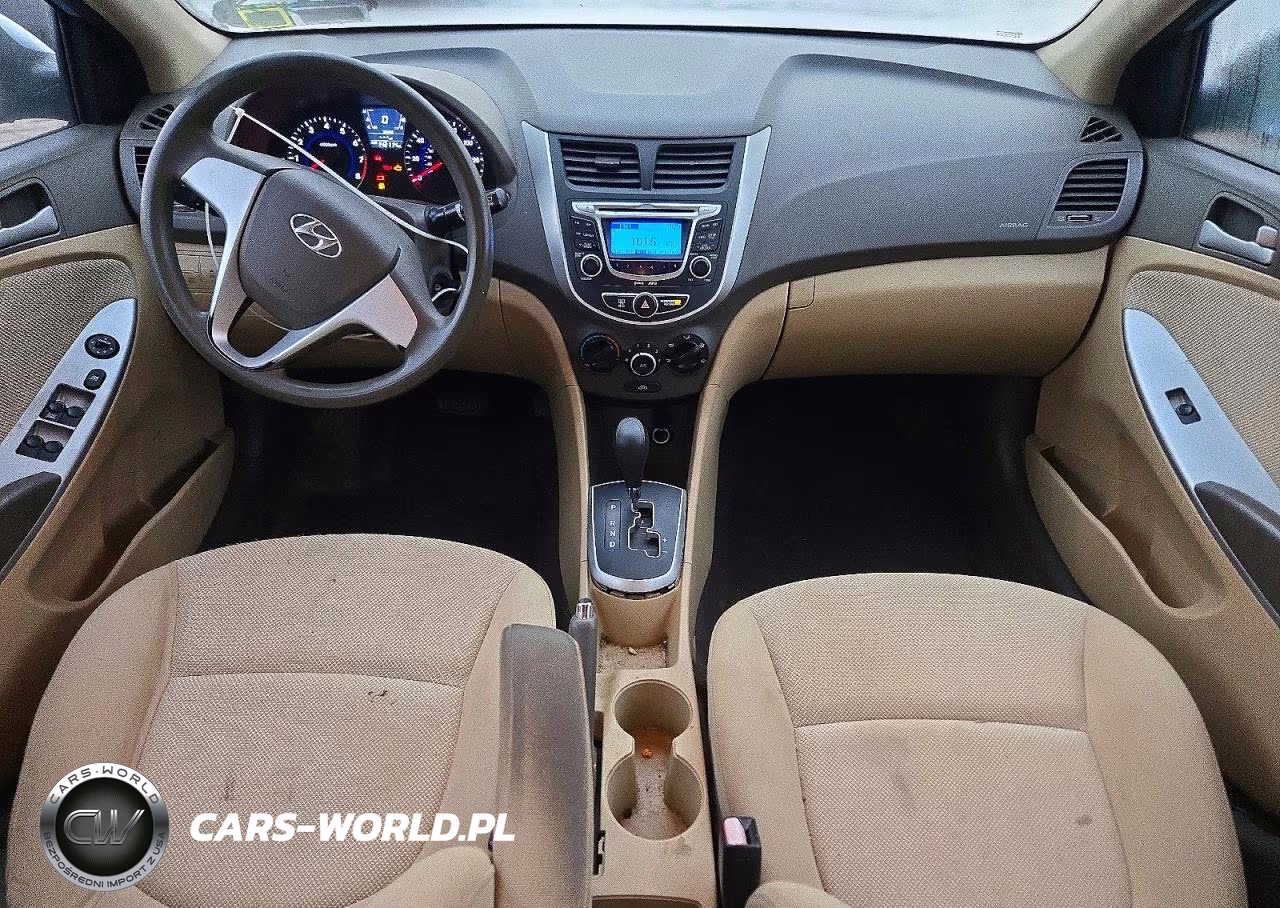 2012 Hyundai Accent Gls VIN:KMHCT4AE2CU158337 - 8