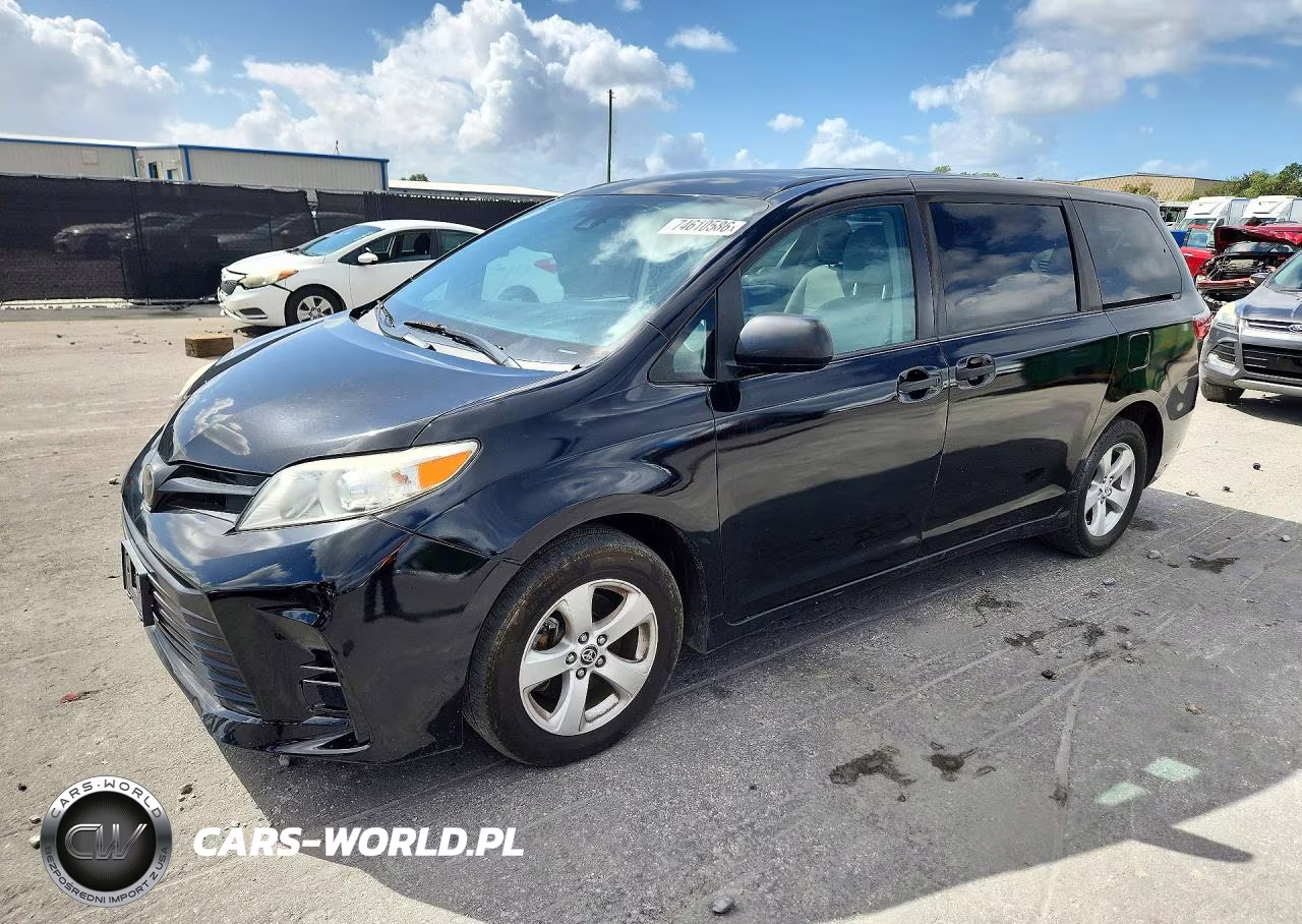 2020 Toyota Sienna L VIN:5TDZZ3DC6LS087231 - 1
