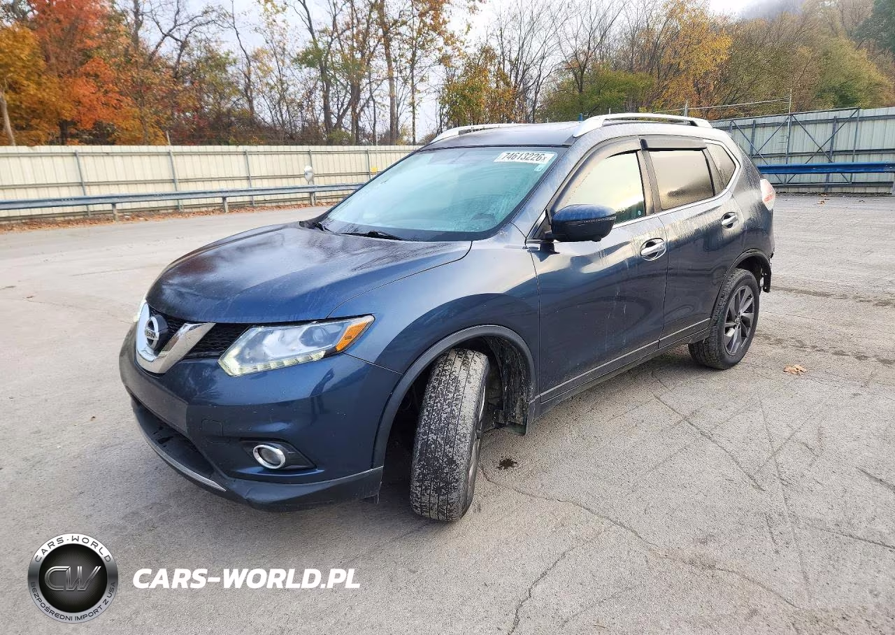 2016 Nissan Rogue Sl VIN:5N1AT2MV1GC884712 - 1
