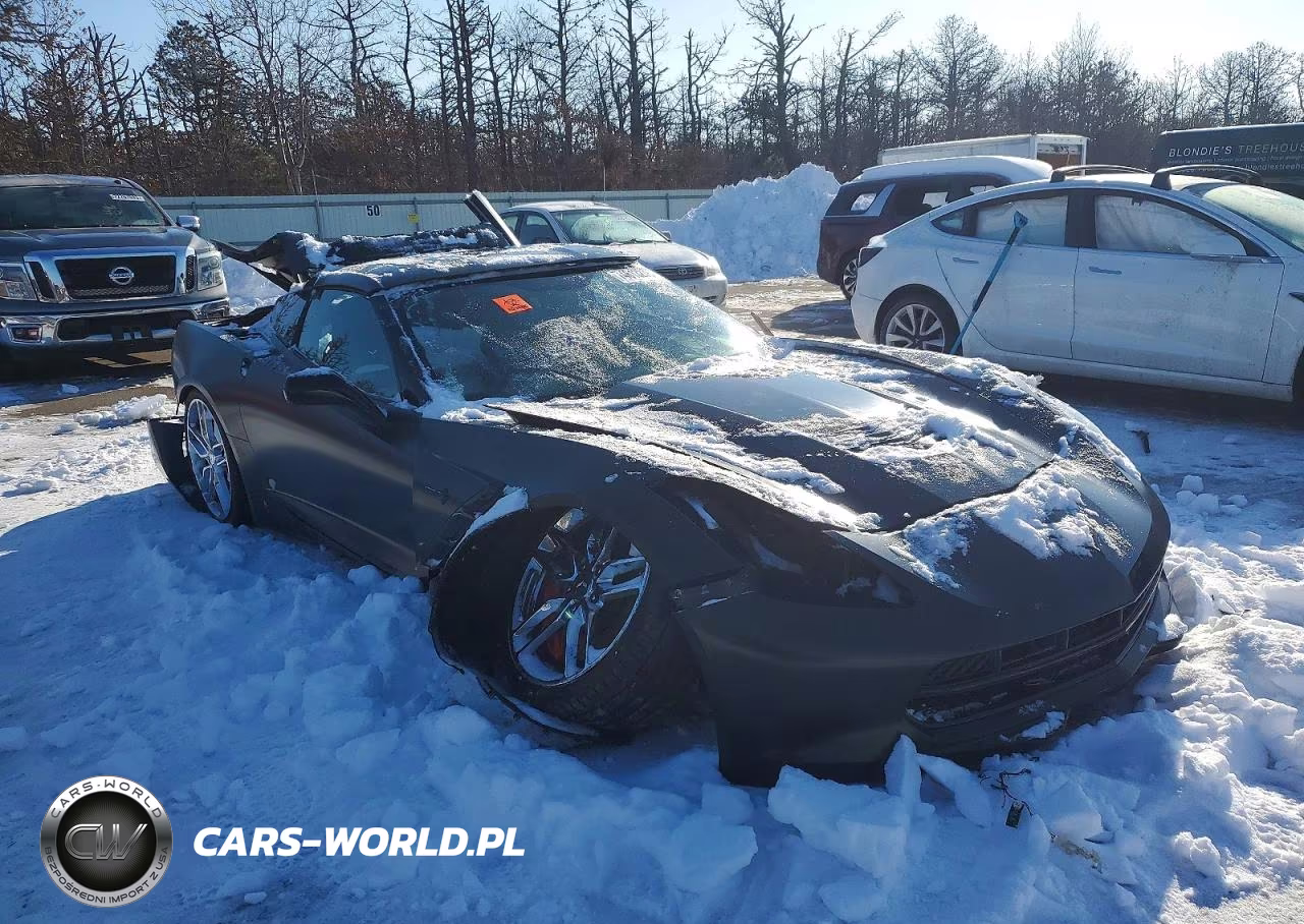 2014 Chevrolet Corvette Stingray Z51 3Lt VIN:1G1YL2D76E5102189 - 4