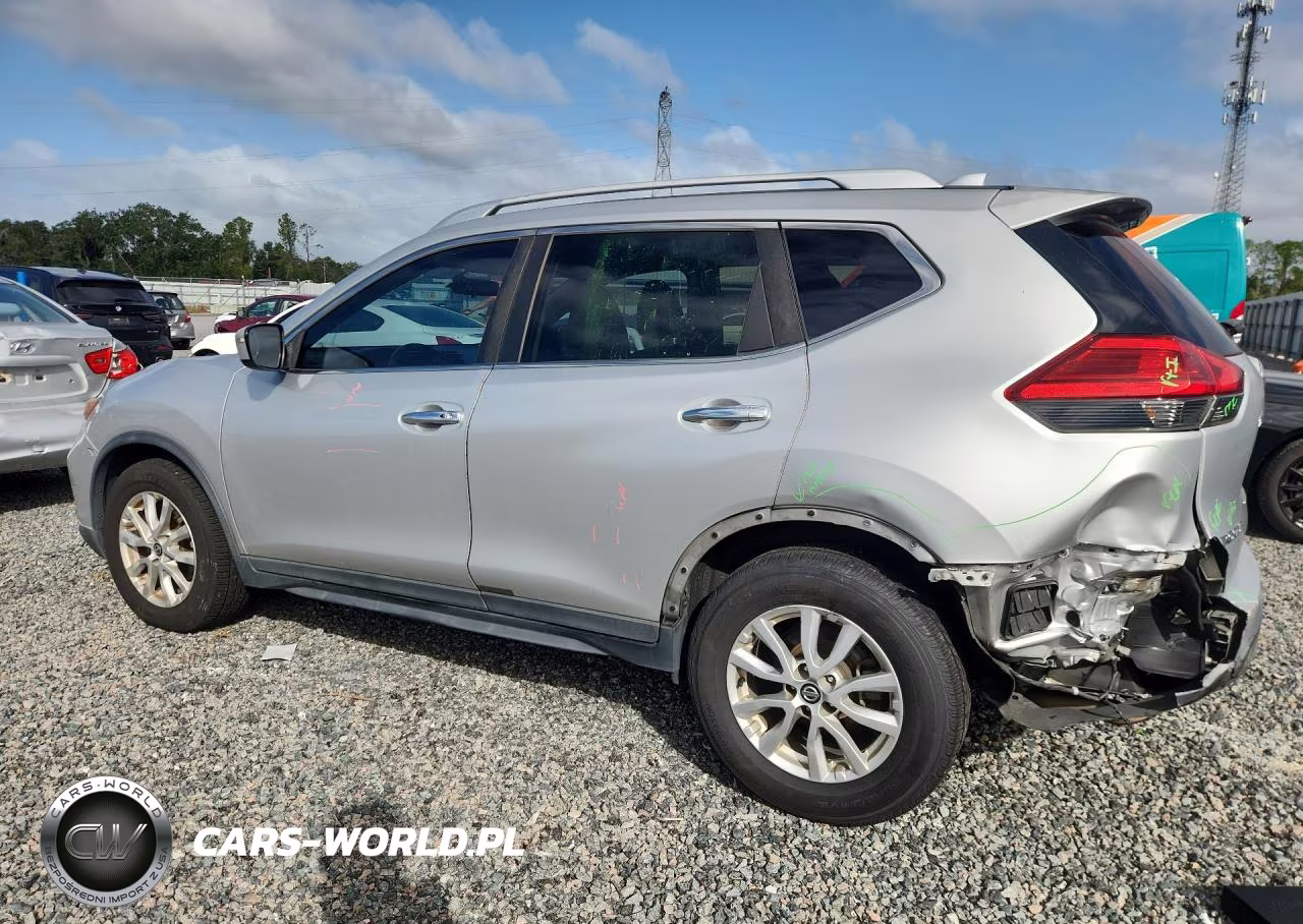 2017 Nissan Rogue Sv VIN:KNMAT2MT9HP504819 - 2