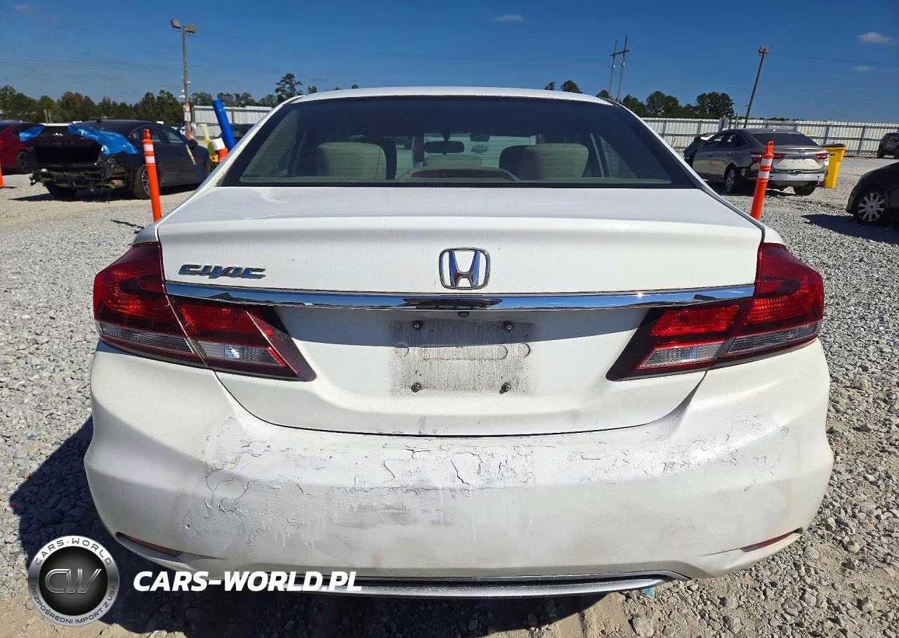 2015 Honda Civic Lx VIN:19XFB2F52FE221408 - 6