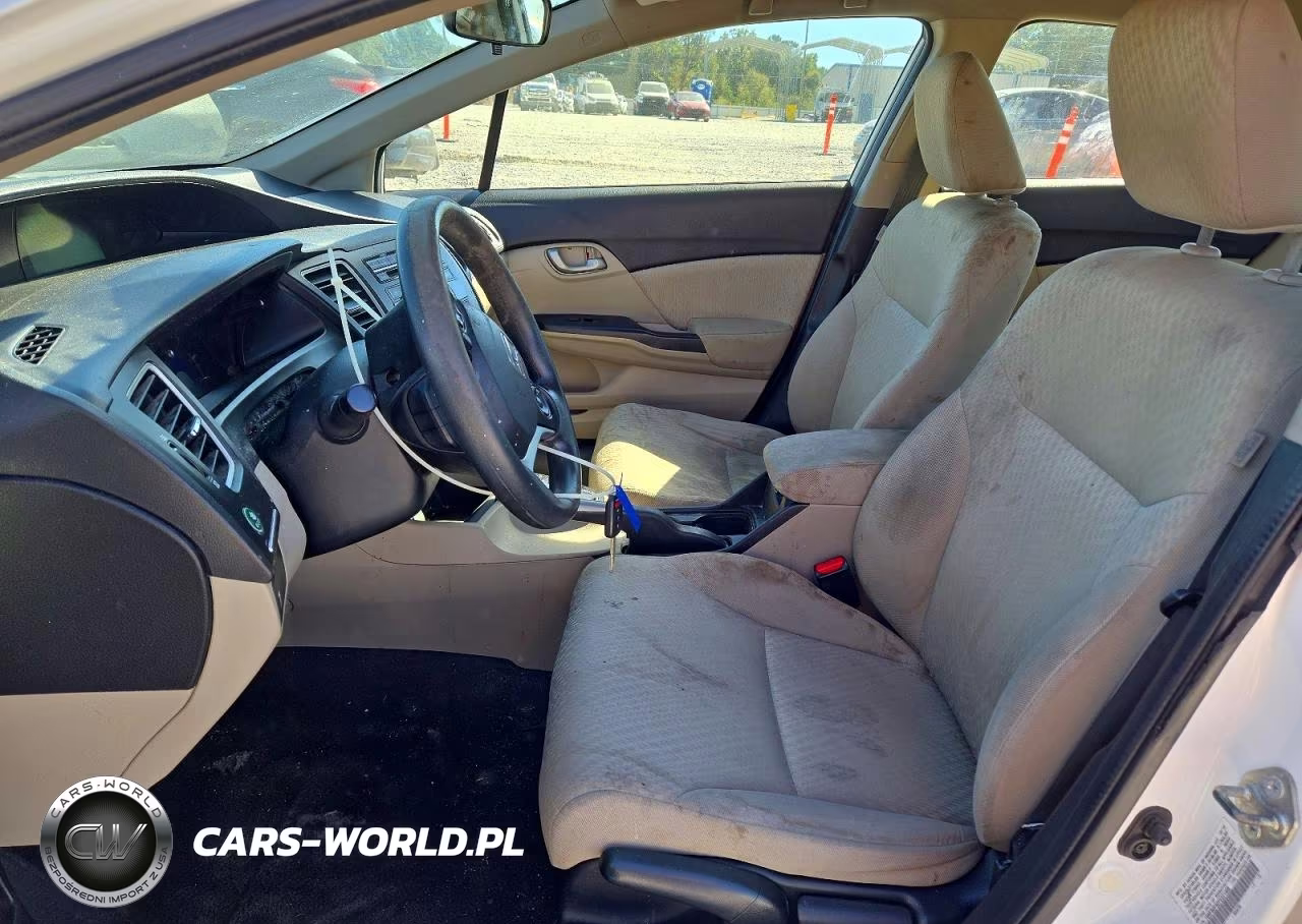 2015 Honda Civic Lx VIN:19XFB2F52FE221408 - 7