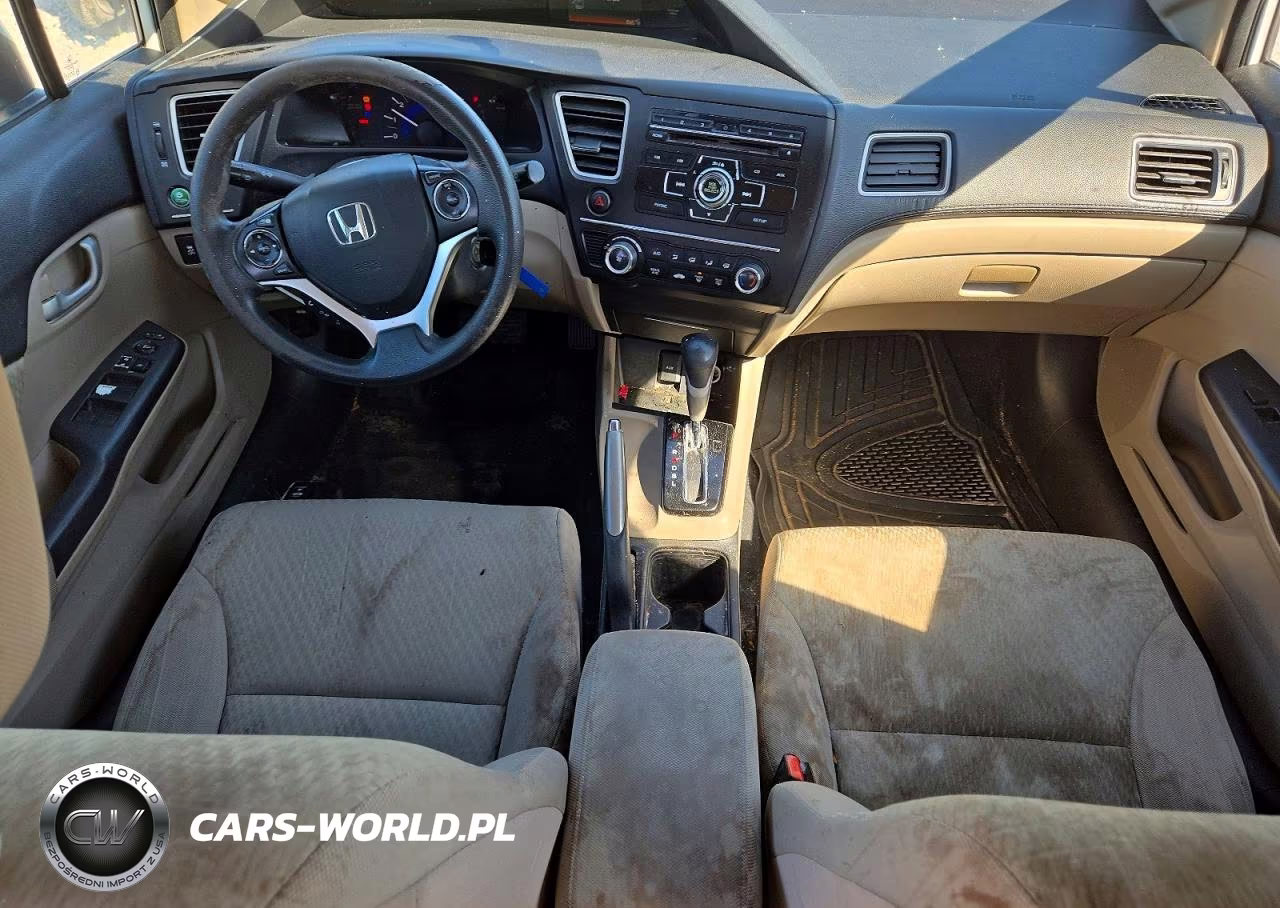 2015 Honda Civic Lx VIN:19XFB2F52FE221408 - 8