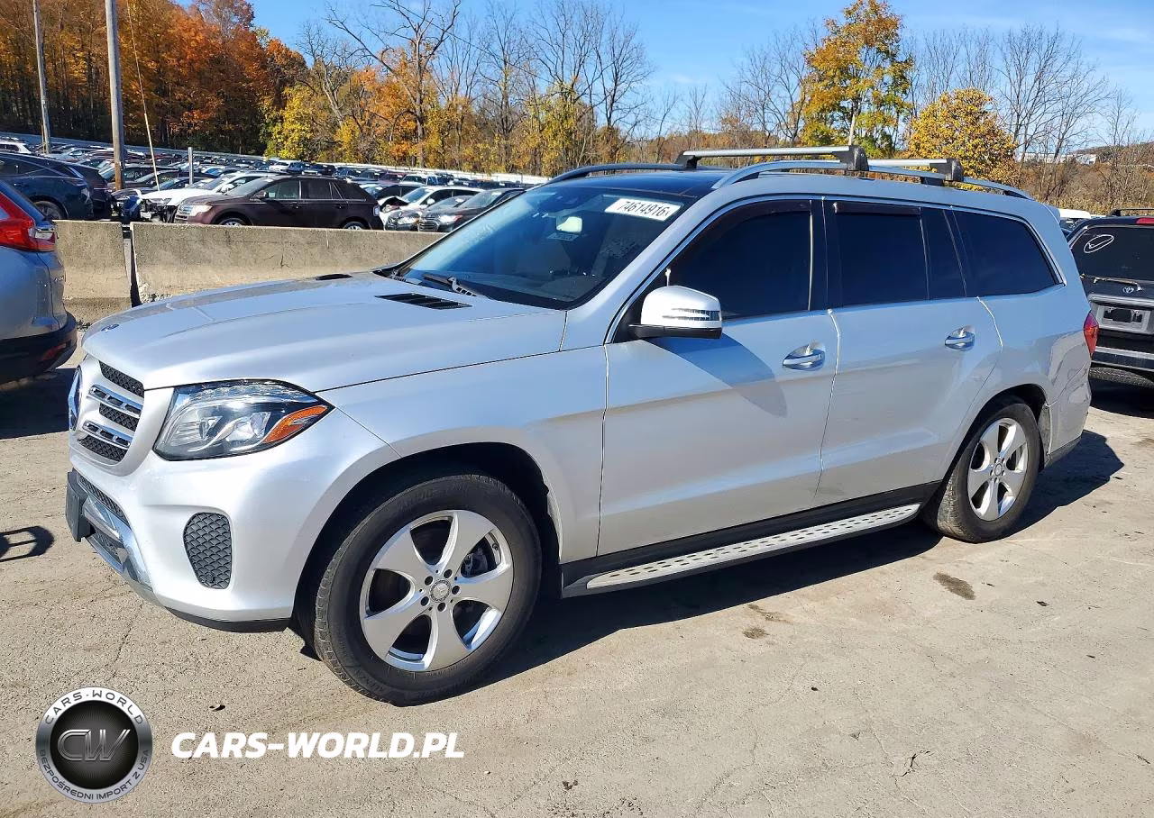 2017 Mercedes-Benz Gls 450 4Matic VIN:4JGDF6EE6HA750740 - 1