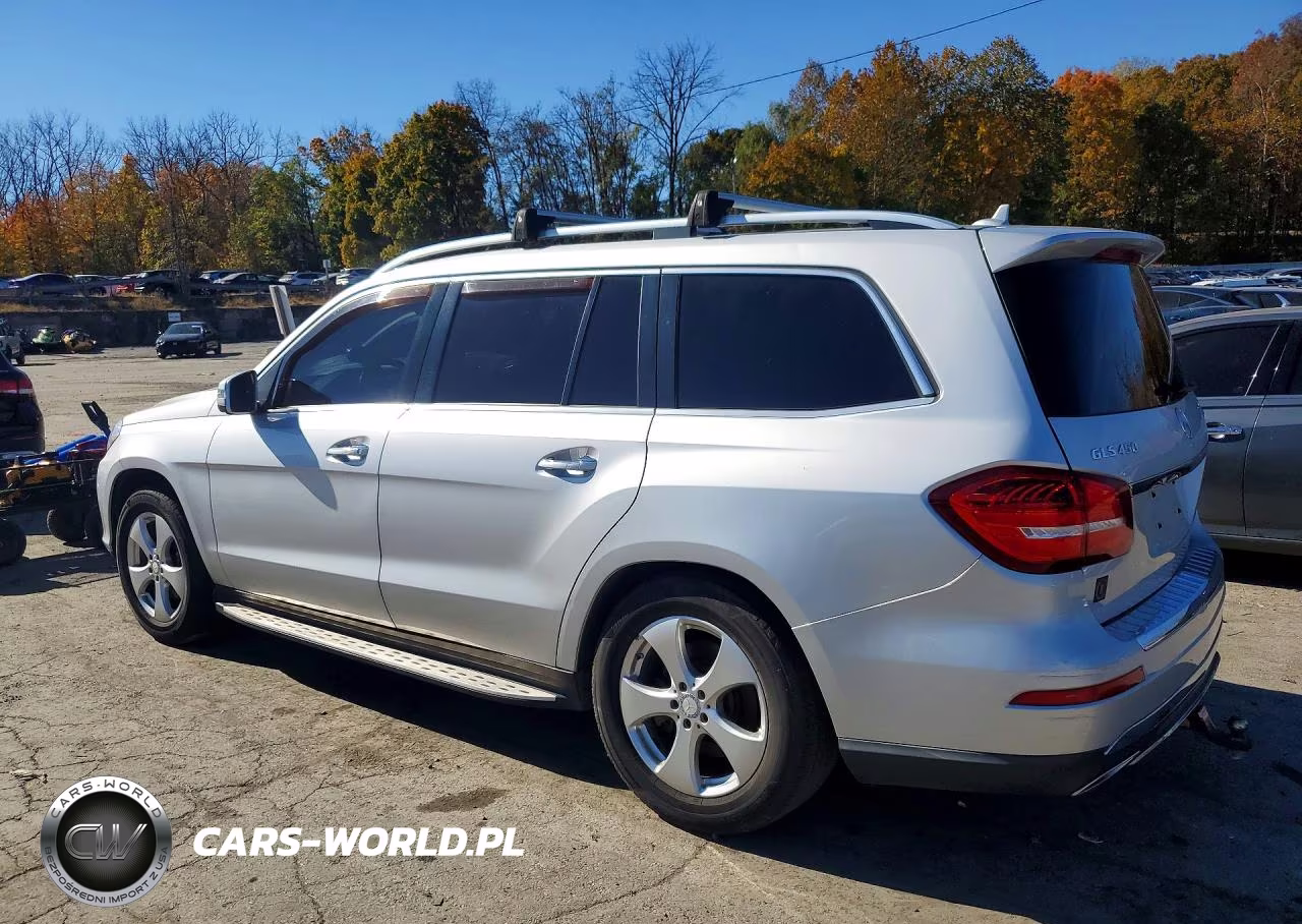 2017 Mercedes-Benz Gls 450 4Matic VIN:4JGDF6EE6HA750740 - 2