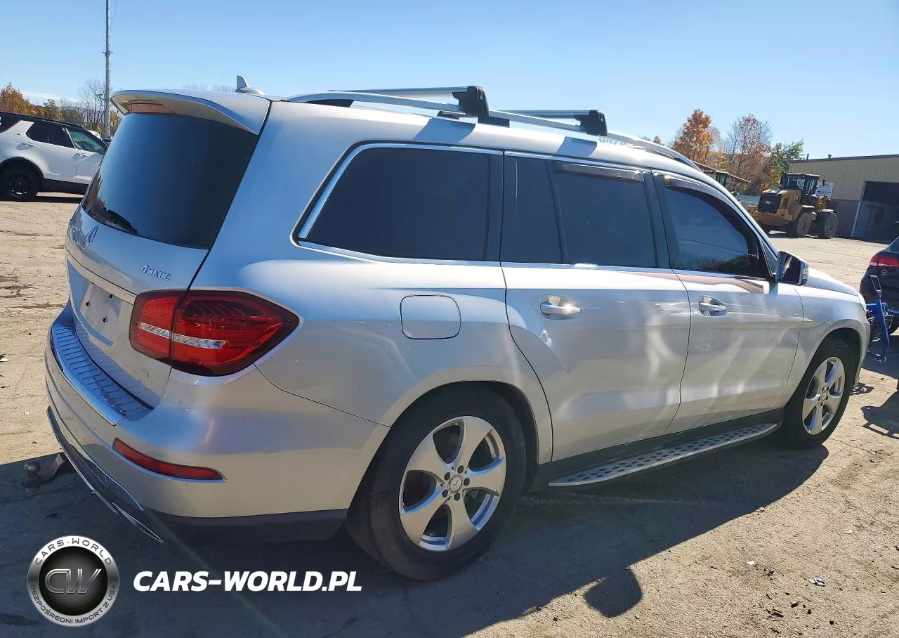2017 Mercedes-Benz Gls 450 4Matic VIN:4JGDF6EE6HA750740 - 3