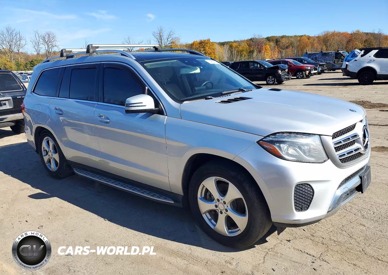 2017 Mercedes-Benz Gls 450 4Matic VIN:4JGDF6EE6HA750740 - 4