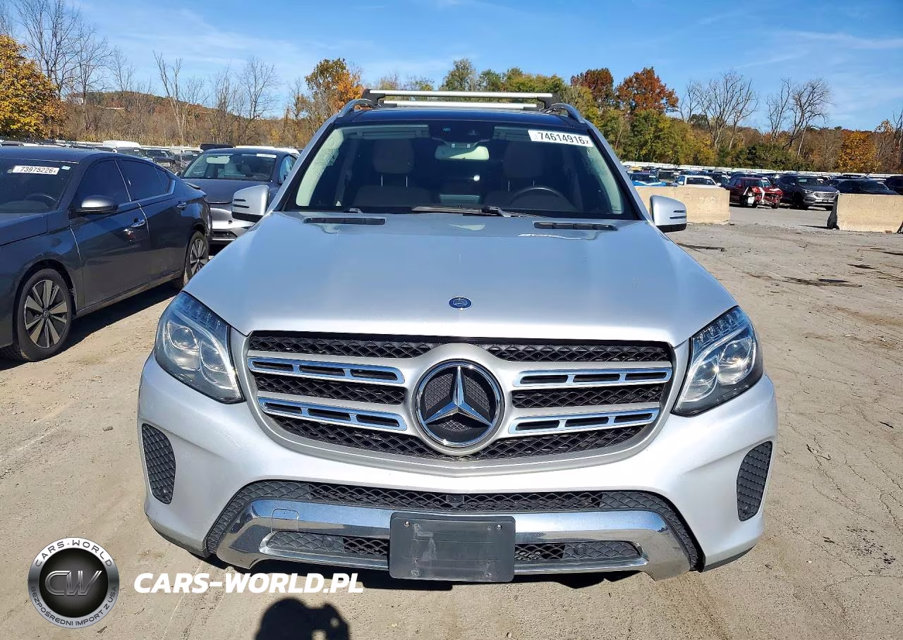 2017 Mercedes-Benz Gls 450 4Matic VIN:4JGDF6EE6HA750740 - 5