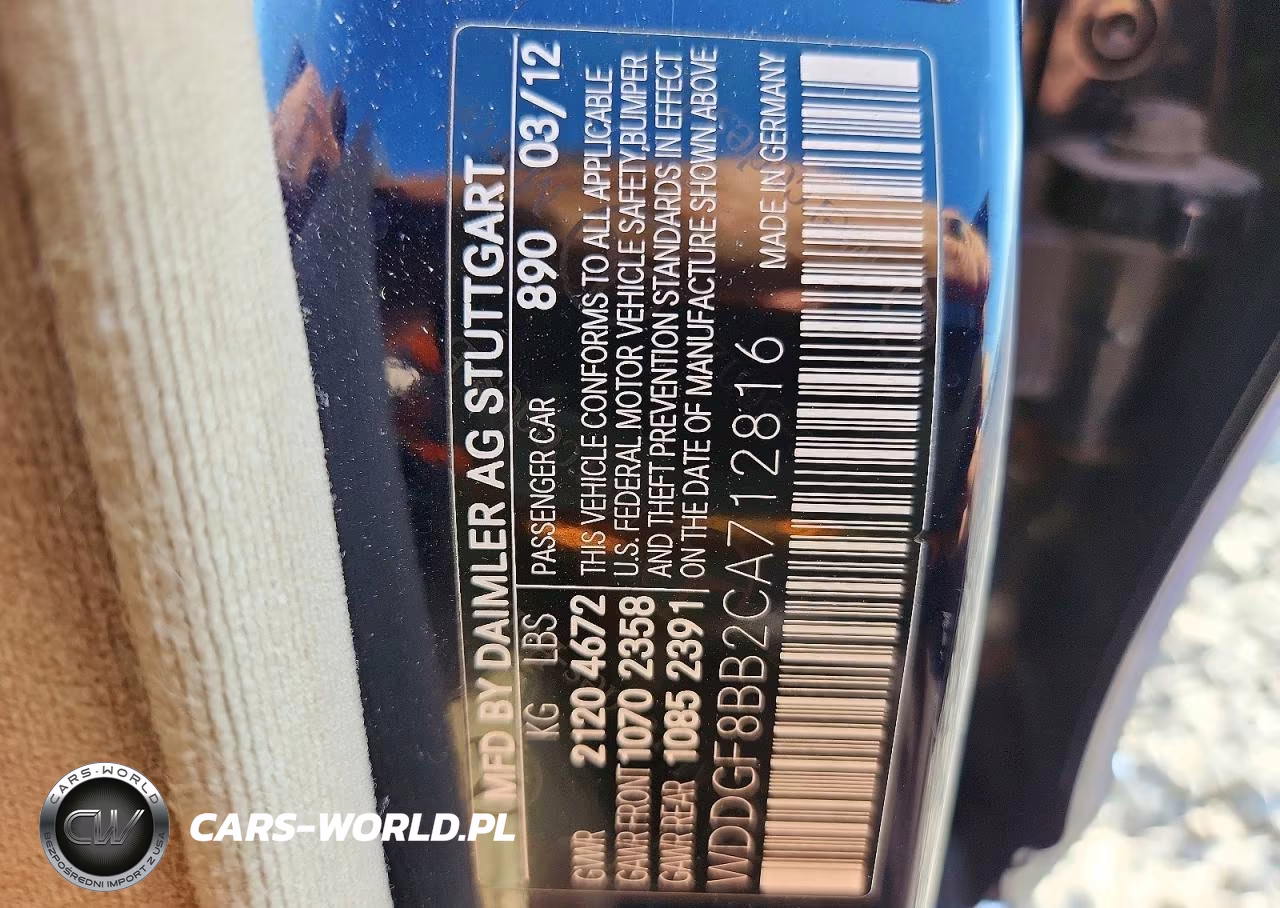 2012 Mercedes-Benz C 300 4Matic VIN:WDDGF8BB2CA712816 - 12