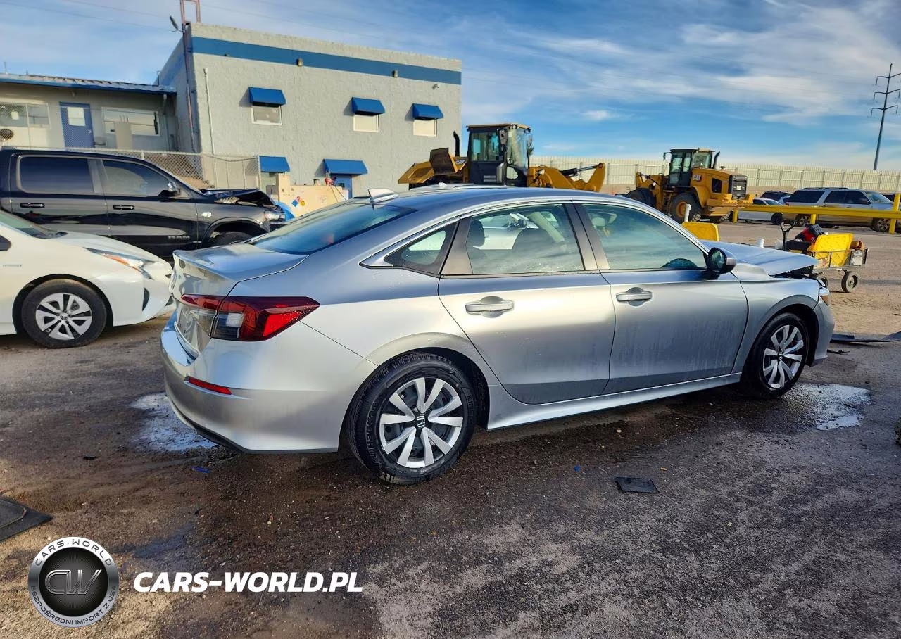2025 Honda Civic Lx VIN:2HGFE2F2XSH602694 - 3