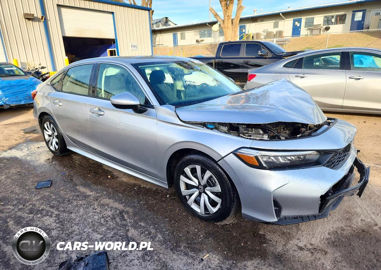 2025 Honda Civic Lx VIN:2HGFE2F2XSH602694 - 4