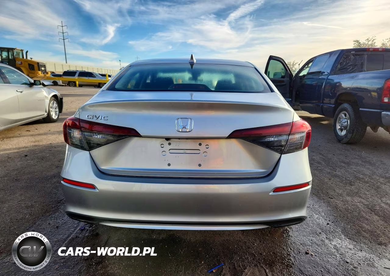 2025 Honda Civic Lx VIN:2HGFE2F2XSH602694 - 6