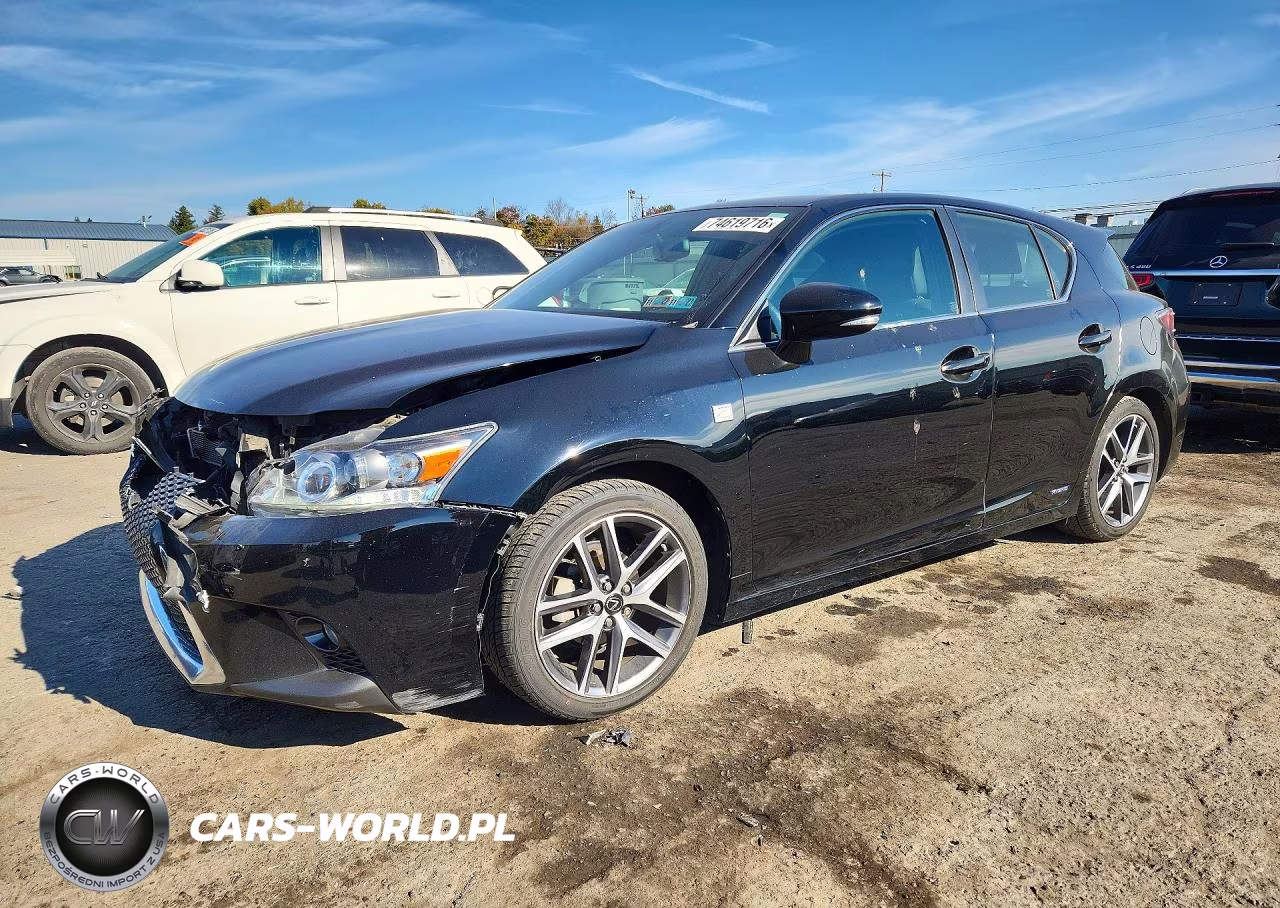 2016 Lexus Ct 200 VIN:JTHKD5BH4G2266437 - 1