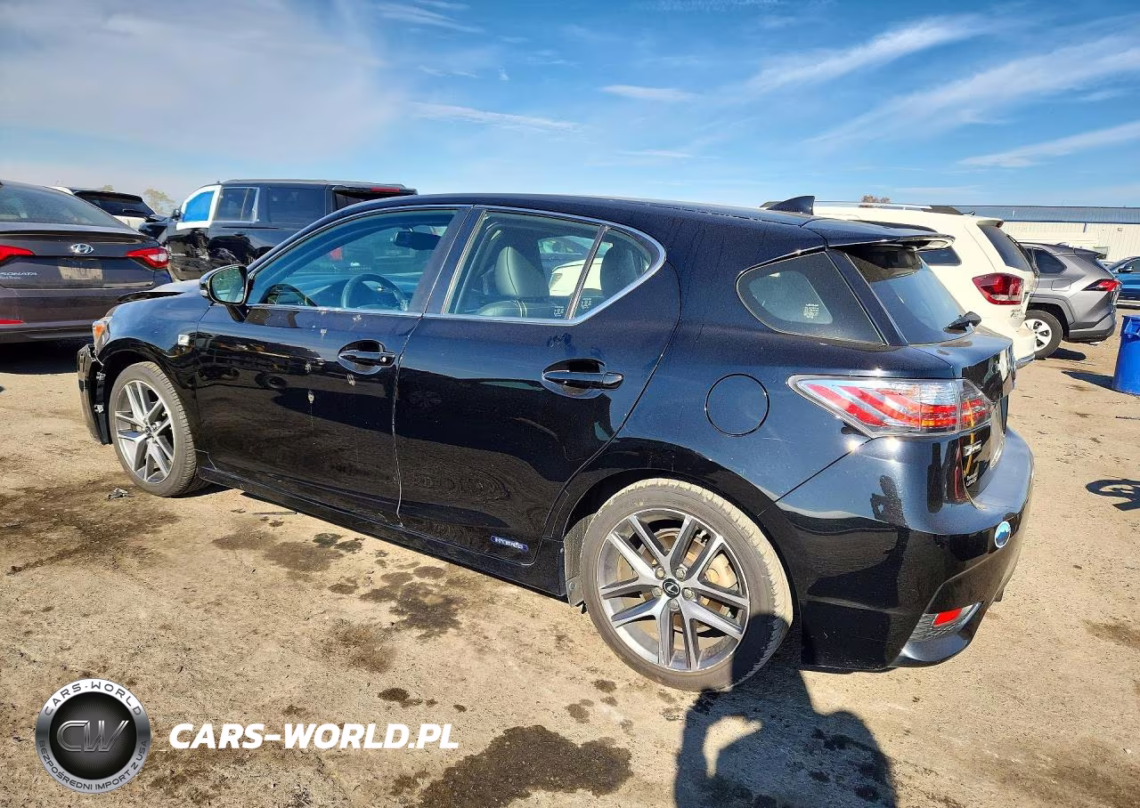 2016 Lexus Ct 200 VIN:JTHKD5BH4G2266437 - 2