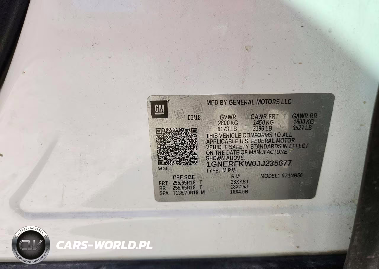 2018 Chevrolet Traverse Ls VIN:1GNERFKW0JJ235677 - 13