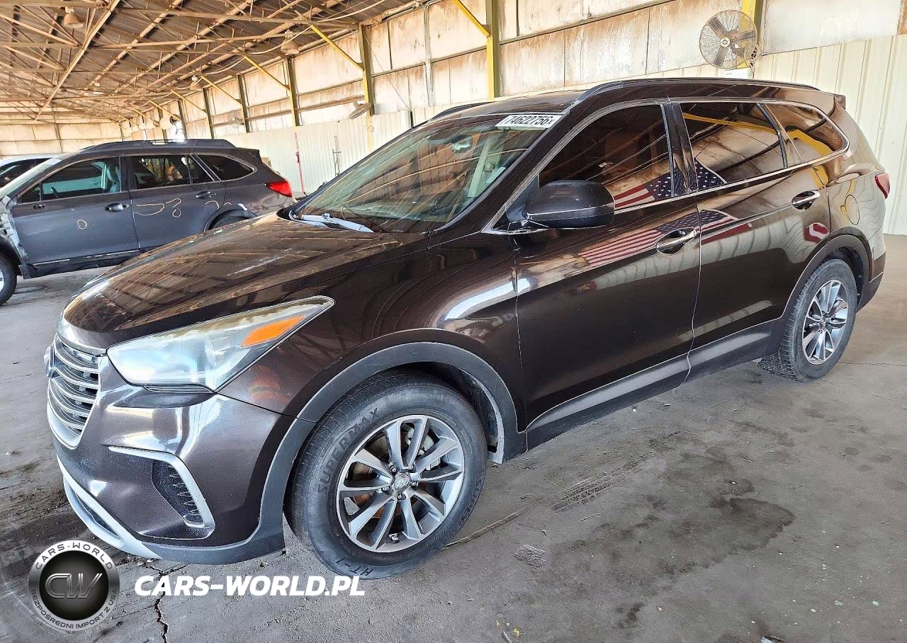 2017 Hyundai Santa Fe Se VIN:KM8SMDHF6HU217257 - 1