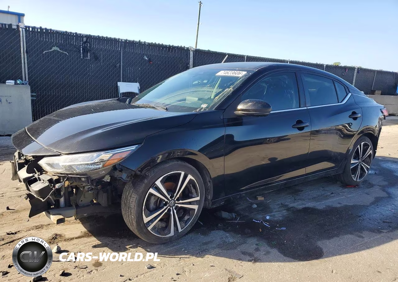 2021 Nissan Sentra Sr VIN:3N1AB8DVXMY211210 - 1