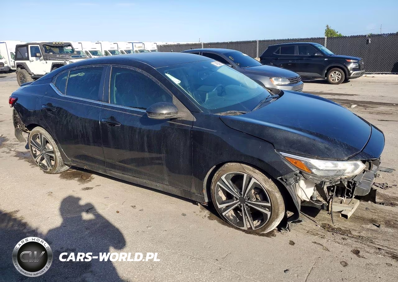 2021 Nissan Sentra Sr VIN:3N1AB8DVXMY211210 - 4