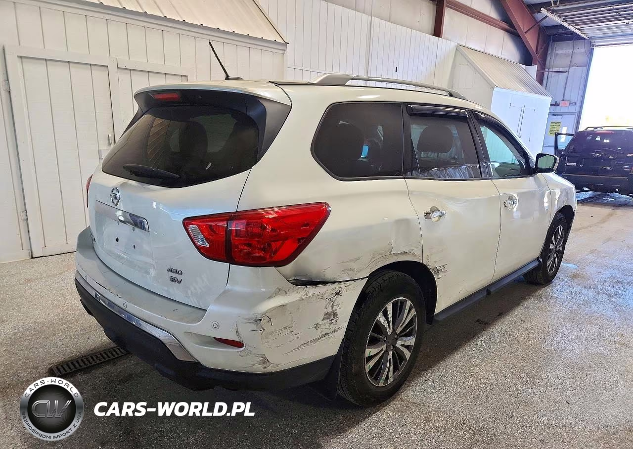 2017 Nissan Pathfinder Sv VIN:5N1DR2MM6HC693288 - 3