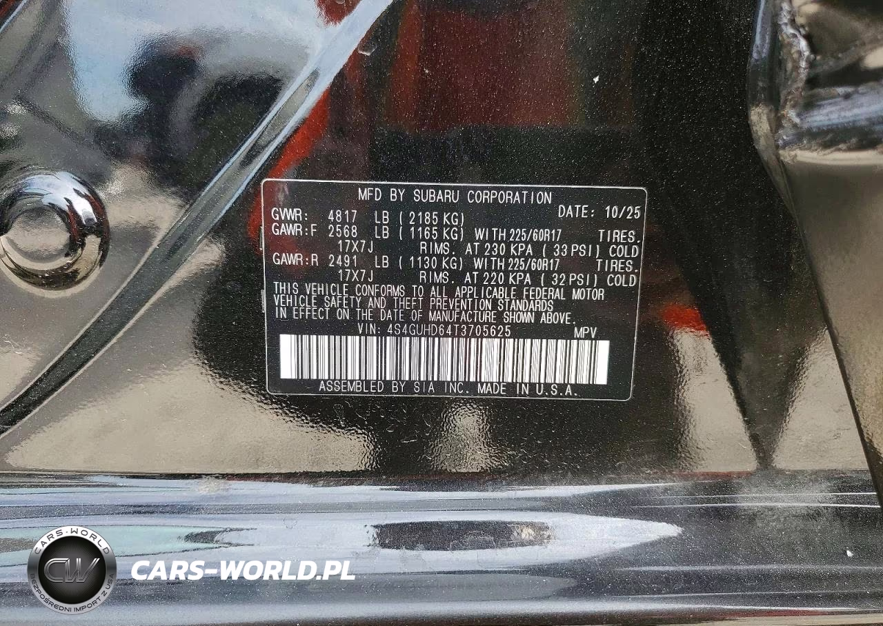 2026 Subaru Crosstrek Premium VIN:4S4GUHD64T3705625 - 13