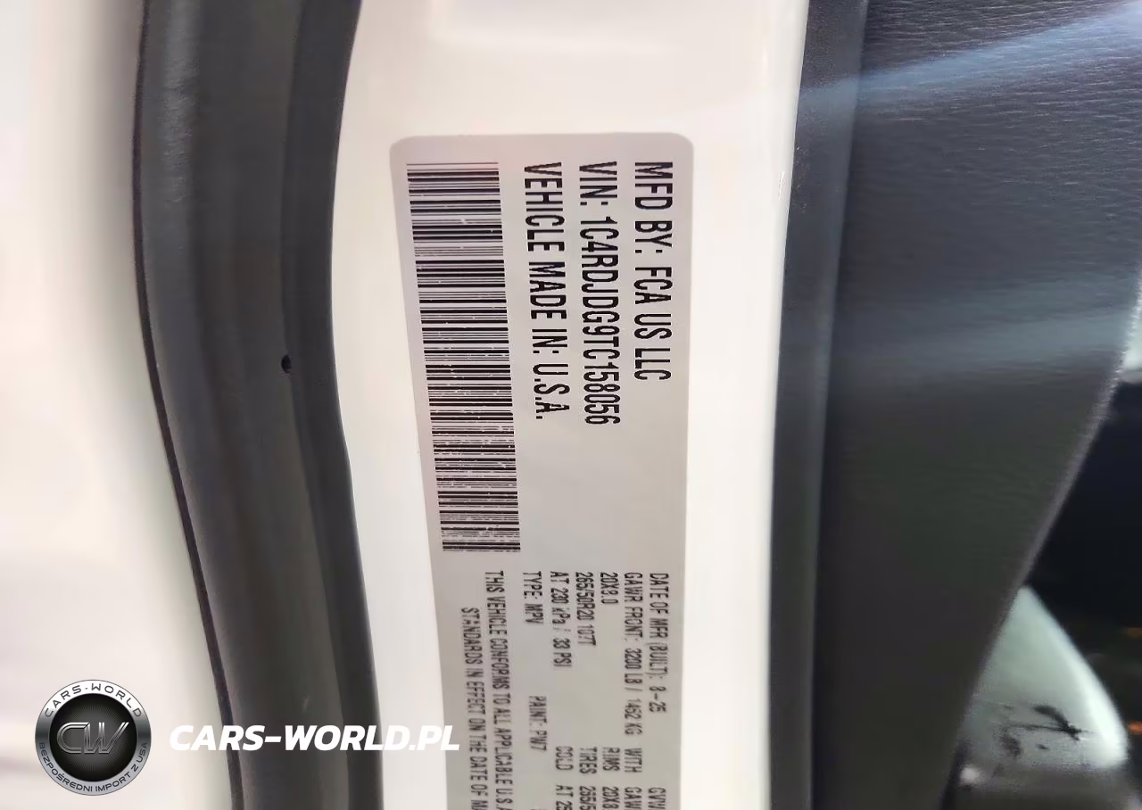 2026 Dodge Durango Gt VIN:1C4RDJDG9TC158056 - 14