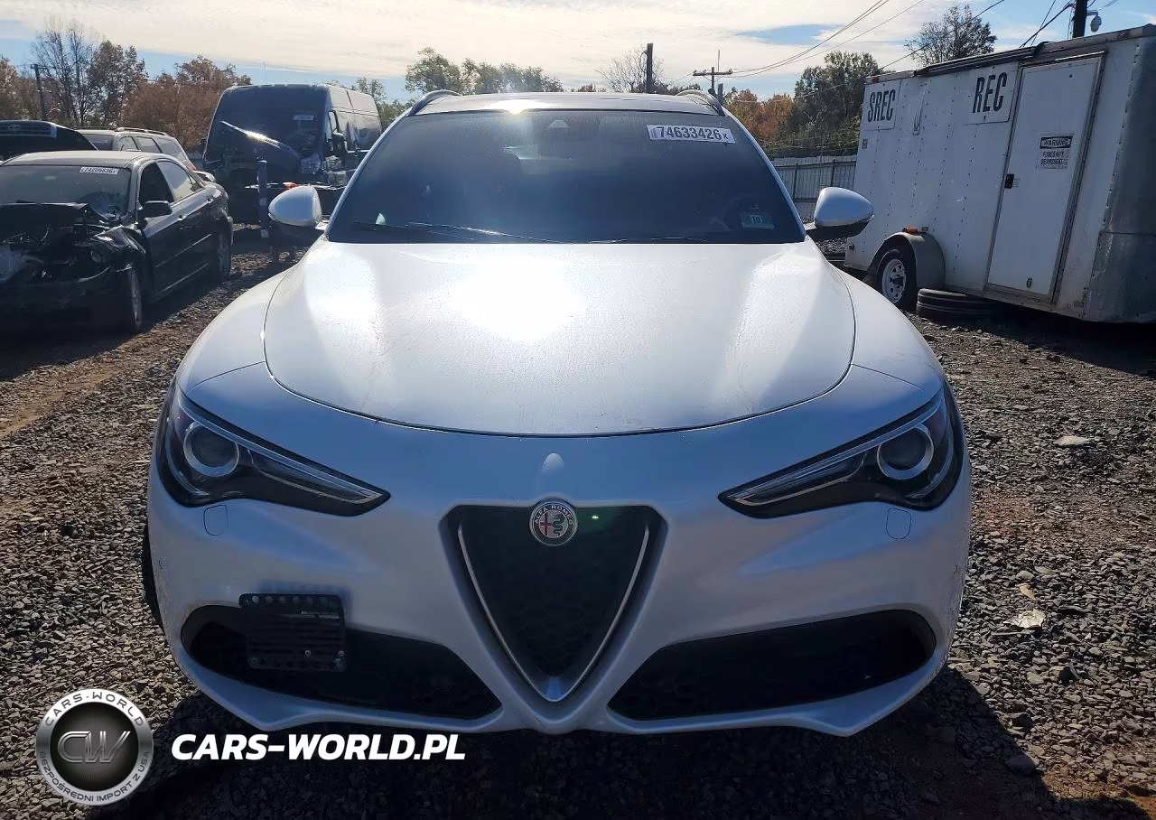 2018 Alfa Romeo Stelvio Ti Sport VIN:ZASFAKNN5J7C27448 - 5