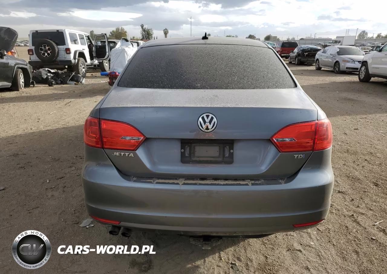 2014 Volkswagen Jetta Tdi VIN:3VWLL7AJ0EM437924 - 6