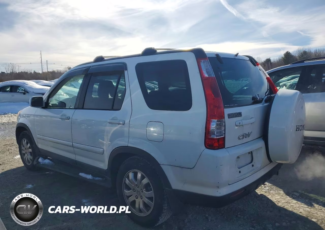 2006 Honda Cr-V Se VIN:SHSRD78936U435329 - 2