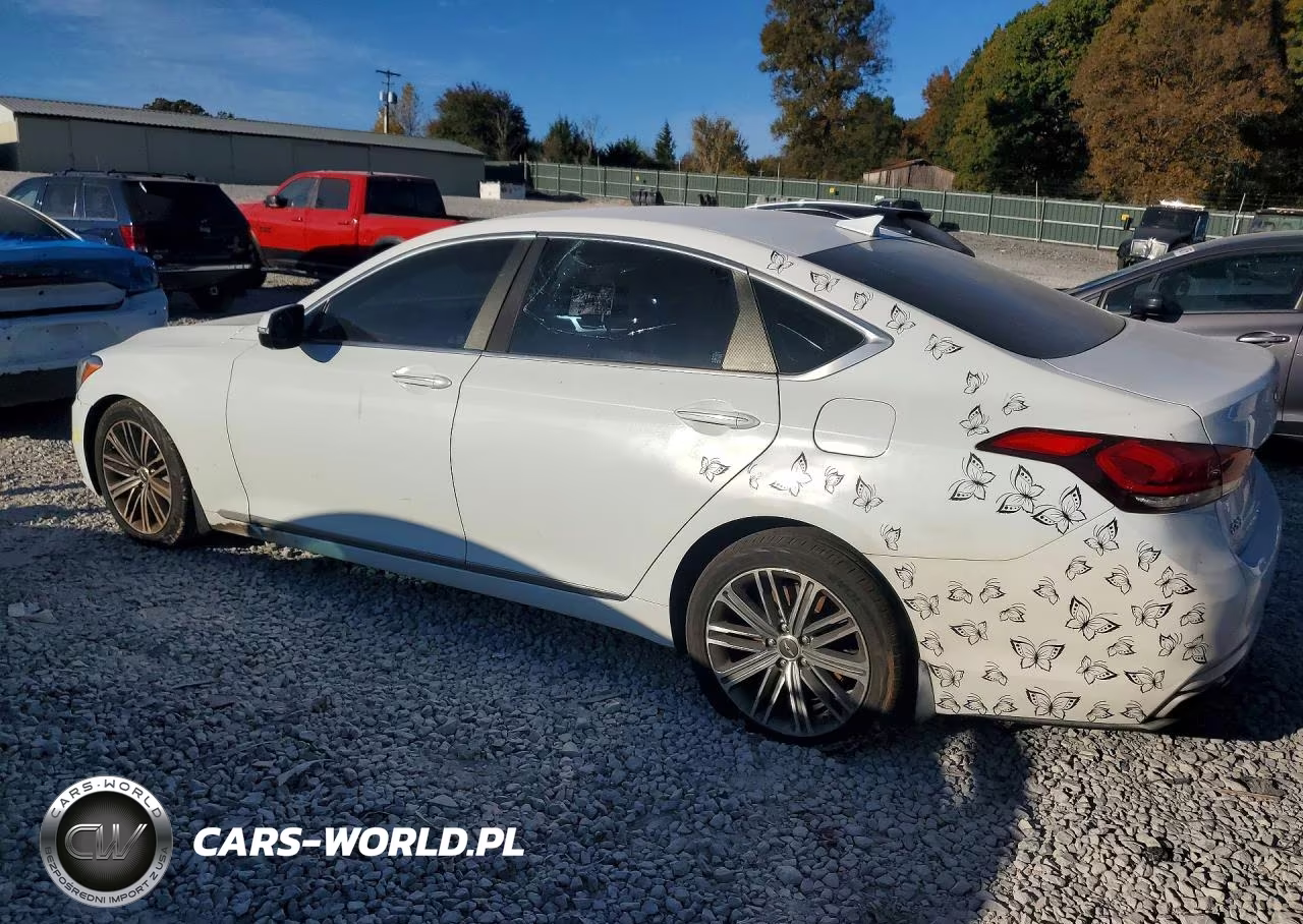 2018 Genesis G80 3.8 VIN:KMHGN4JE0JU224022 - 2