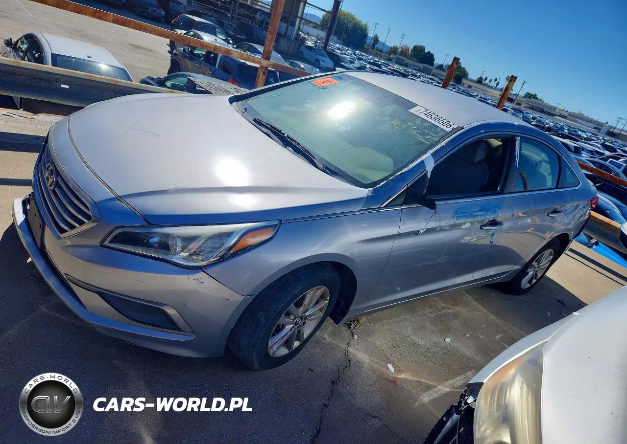2016 Hyundai Sonata Base VIN:5NPE24AF9GH395366 - 1