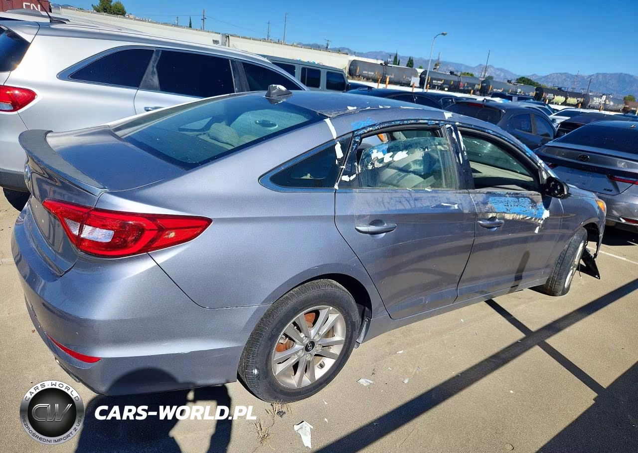 2016 Hyundai Sonata Base VIN:5NPE24AF9GH395366 - 3