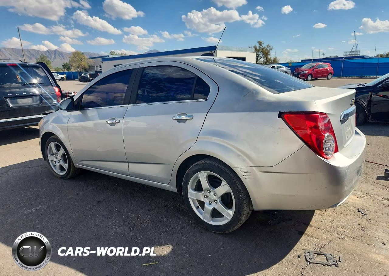 2015 Chevrolet Sonic Ltz VIN:1G1JE5SB2F4119437 - 2