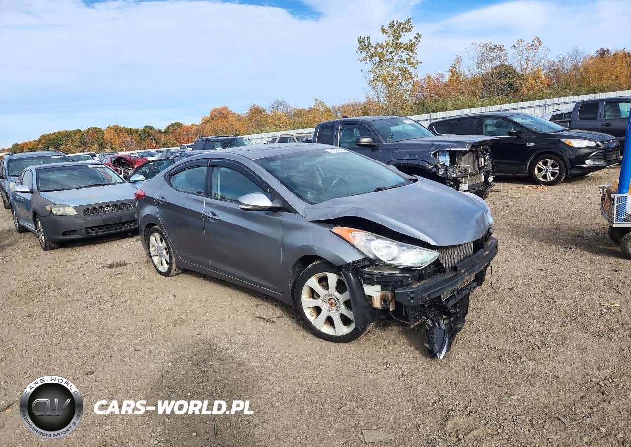 2011 Hyundai Elantra Limited VIN:KMHDH4AE2BU098306 - 4