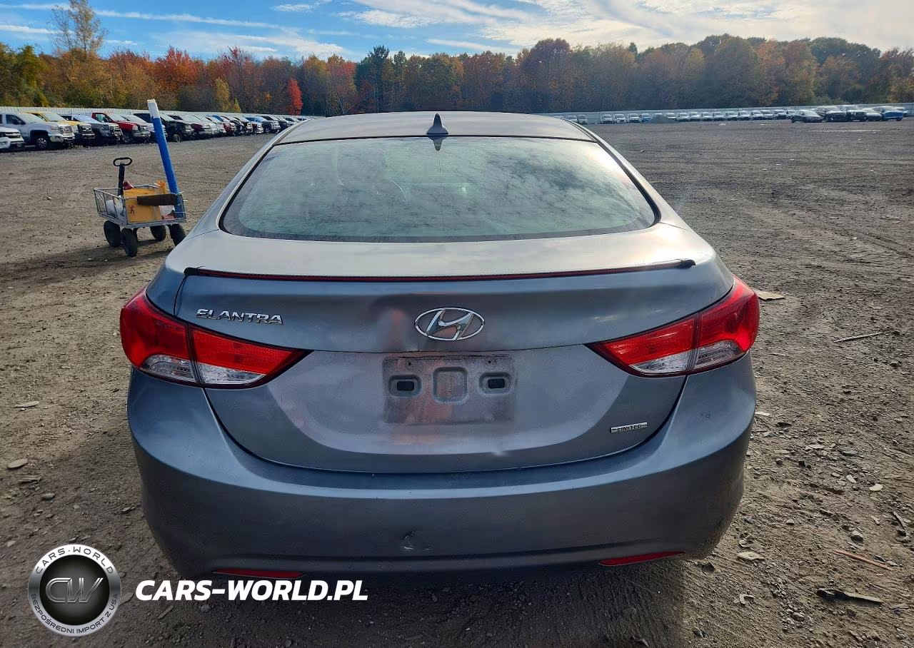 2011 Hyundai Elantra Limited VIN:KMHDH4AE2BU098306 - 6