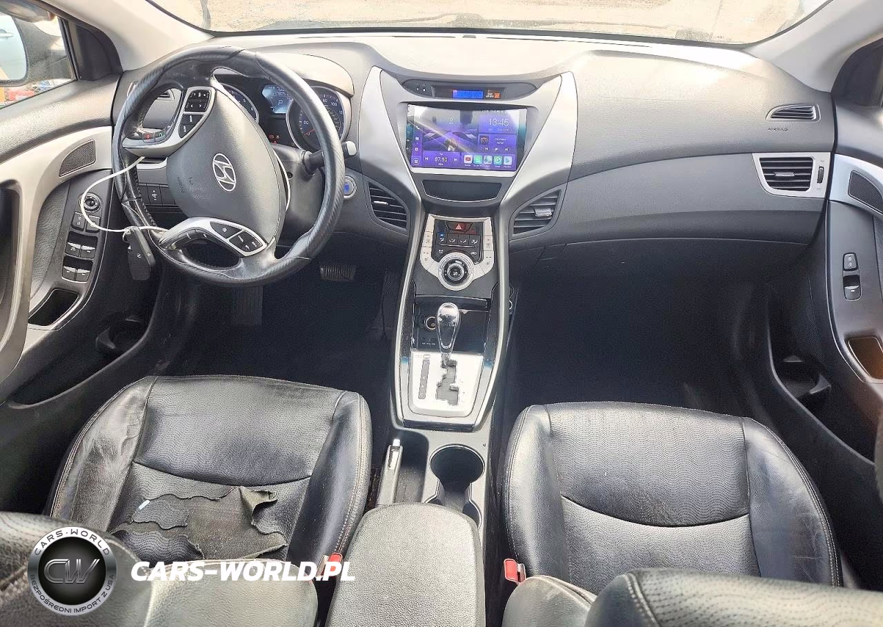 2011 Hyundai Elantra Limited VIN:KMHDH4AE2BU098306 - 8