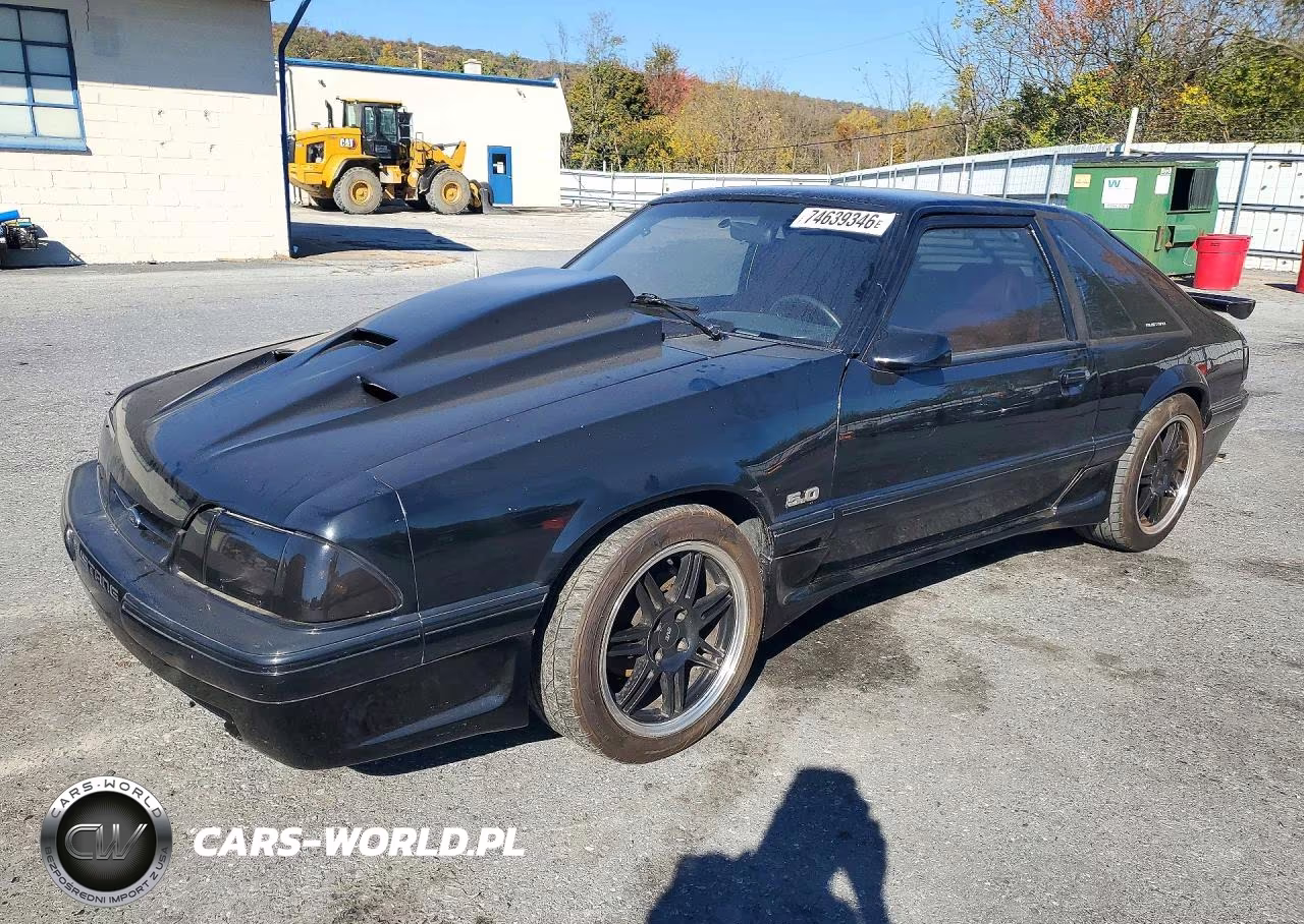1989 Ford Mustang Lx VIN:1FABP41E7KF119658 - 1