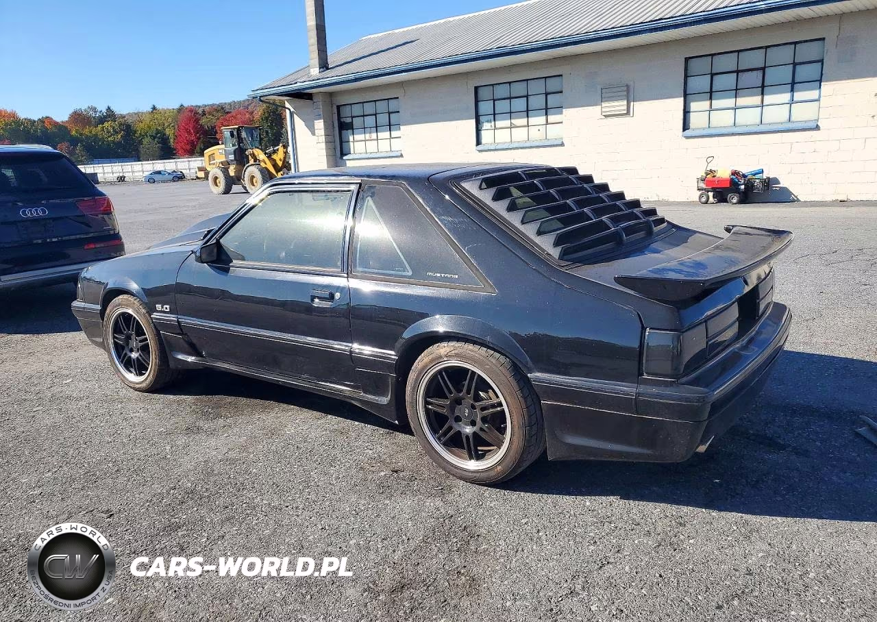 1989 Ford Mustang Lx VIN:1FABP41E7KF119658 - 2