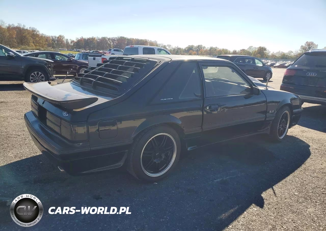 1989 Ford Mustang Lx VIN:1FABP41E7KF119658 - 3